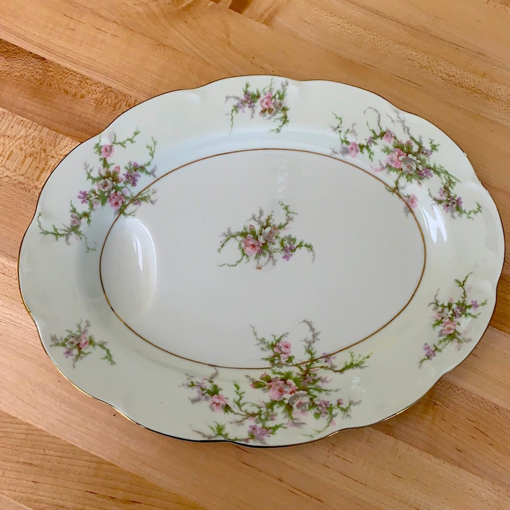 Theodore Haviland serving platter Rosalinde